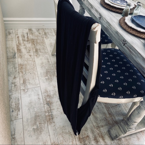 Designer Jully Kang black infinity scarf - Picture 6 of 8